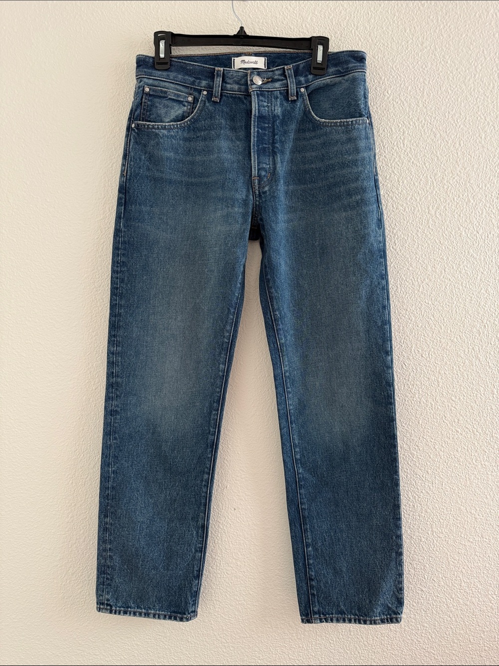 Madewell The Dean Easy Straight Jean Size 27 - Picture 5 of 10